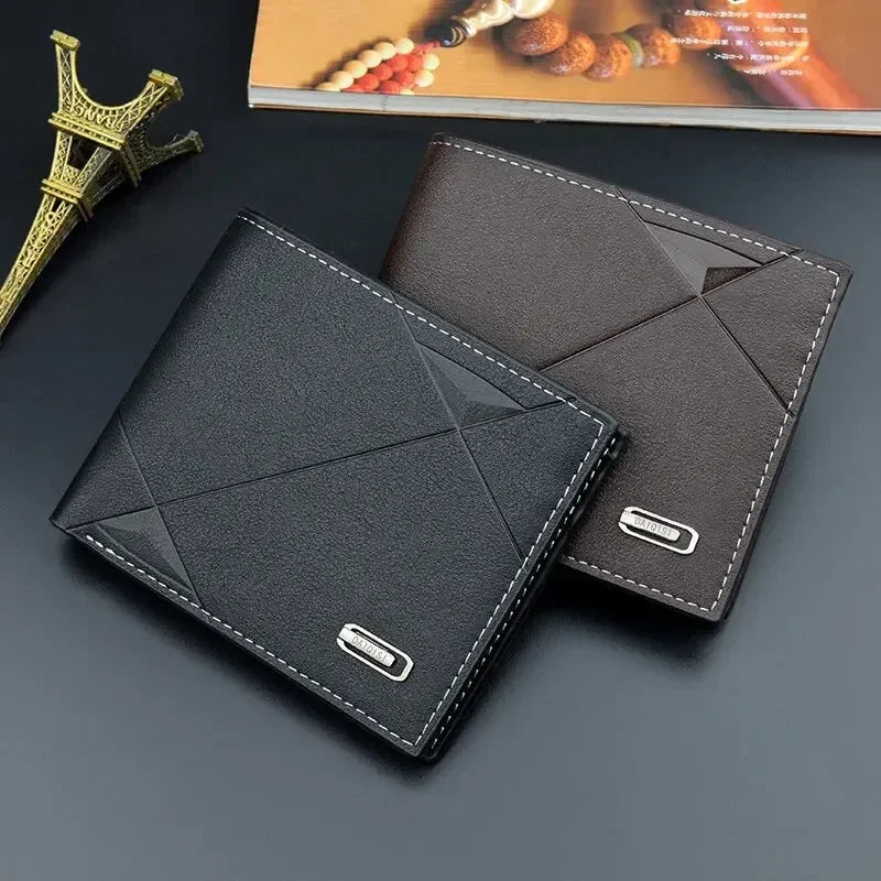 Carteira Masculina em Couro Genuino - Modern Business
